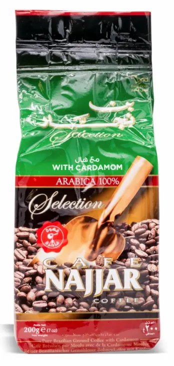 Najjar Coffee Cardamom (Green) 20x200g 