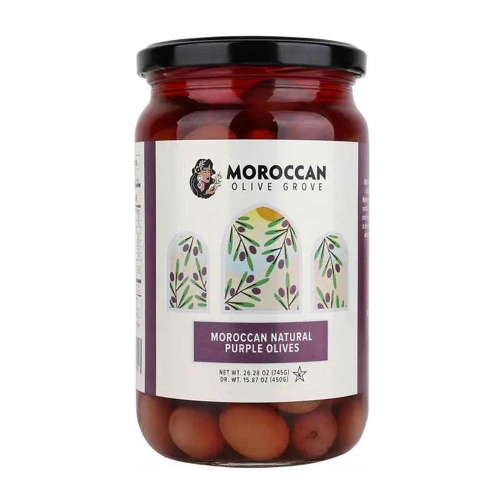 Moroccan Purple Olives 8x26.28oz