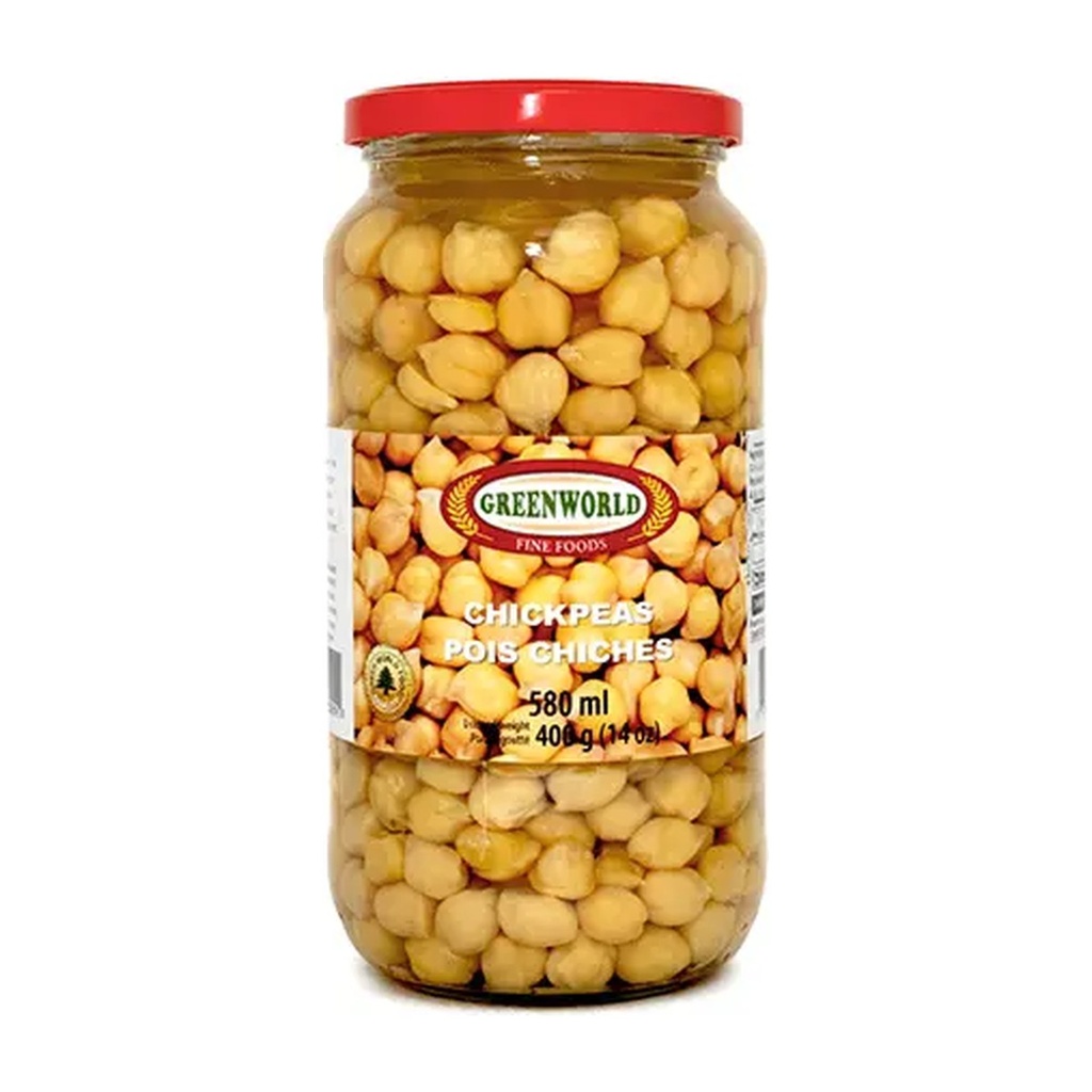Chick Peas Whole Jar (GW) 12X570mL