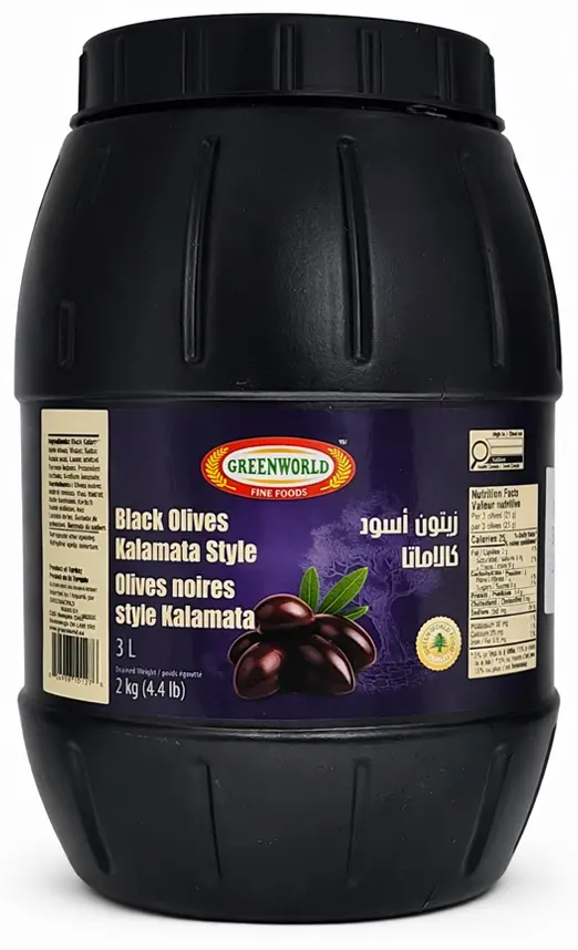 Black Olives Kalamata GW 4X3L