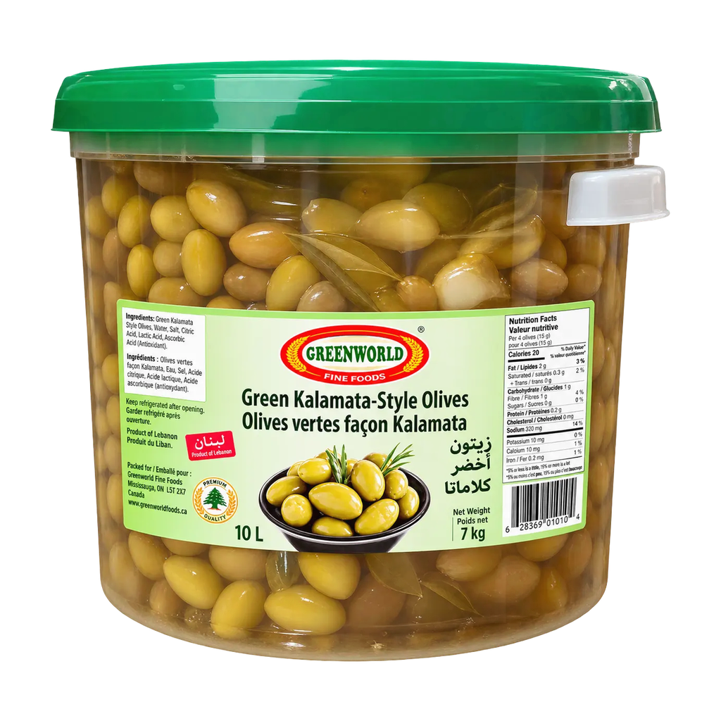 Green Kalamata Olives GW 7KG