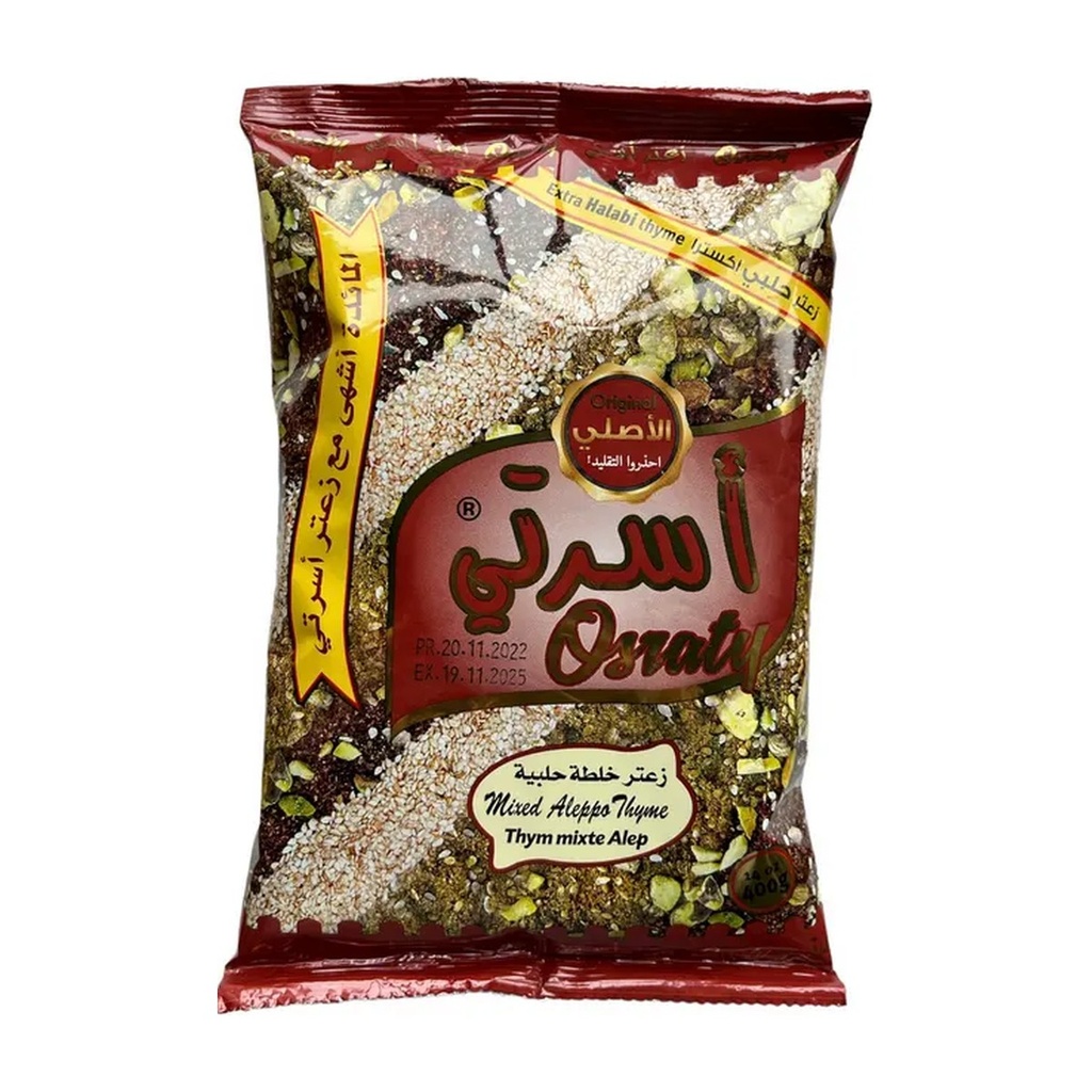 Zaatar Halabi Extra [Osrati] 24X400g 