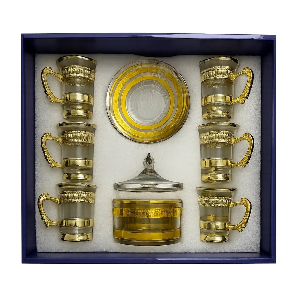 Royal Gold Tea Cup, Set of 6