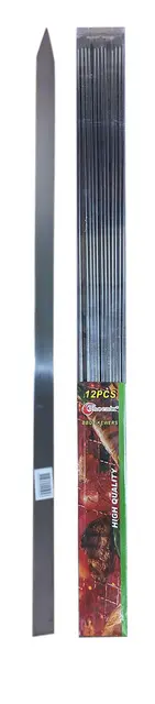 BBQ Skewers Stainless for Kafta 12pcs