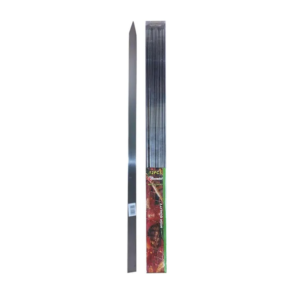 BBQ Skewers Stainless for Kafta 12pcs