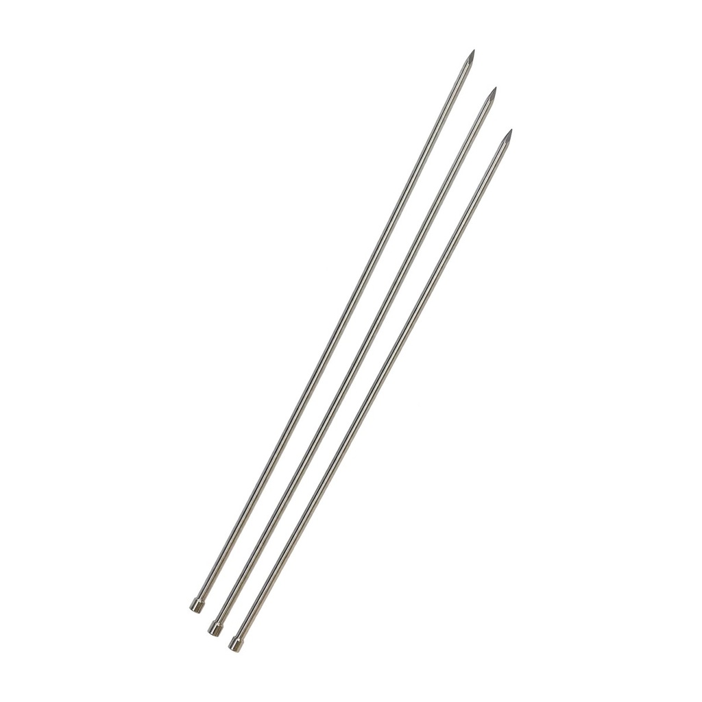 BBQ Skewers Stainless Square 12Pcs