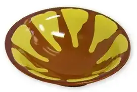 Fava Beans Plate Melamine [Small Size] 12PCS