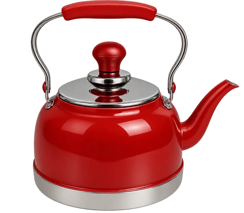 Tea Pot Stainless - Red 2L