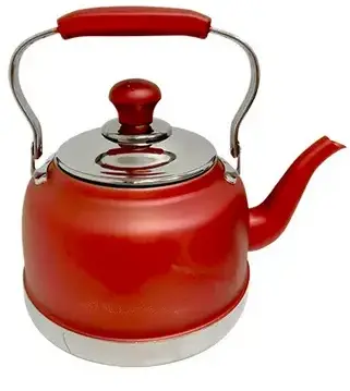 Tea Pot Stainless - Red 1.5L
