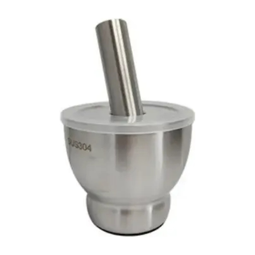 Garlic Mortar & Pounder Stainless 2Pcs 10cm