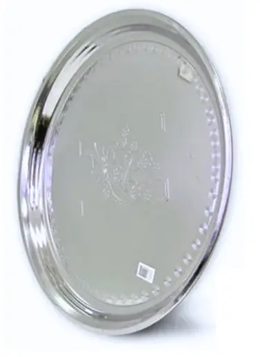 Tray Stainless Steel (Round) 1Pc - 60CM