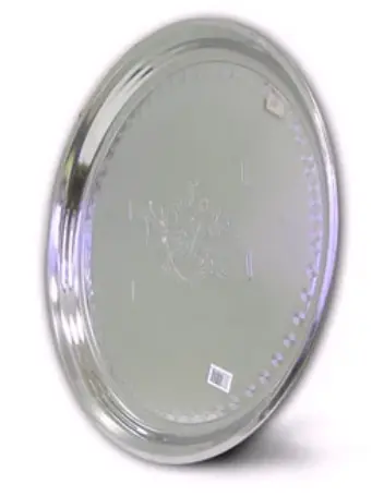 Tray Stainless Steel (Round)  1Pc - 55CM