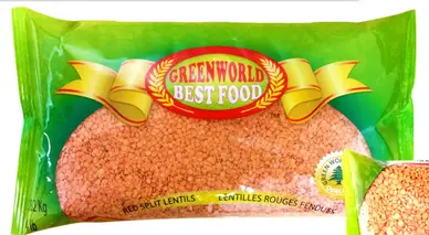 Lentils Red Split 6X4LB