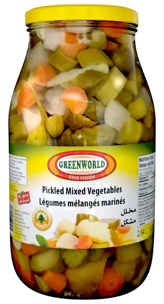 Mixed Vegetables Pickles GW 4x2.84L (Lebanese)