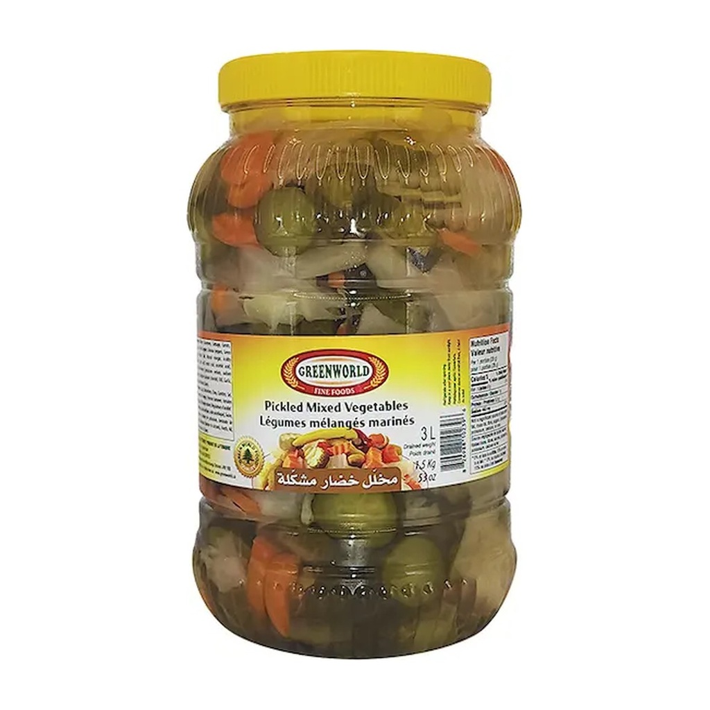 Mixed Pickled Vegetables GW (Turkey) 6x3L