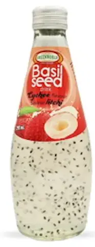 Basil Seeds Lychee Drink (GW) 24X290ml  