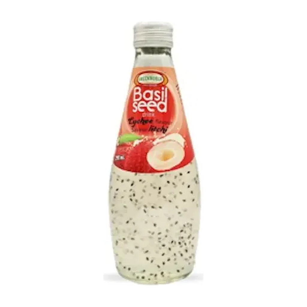Basil Seeds Lychee Drink (GW) 24X290ml  