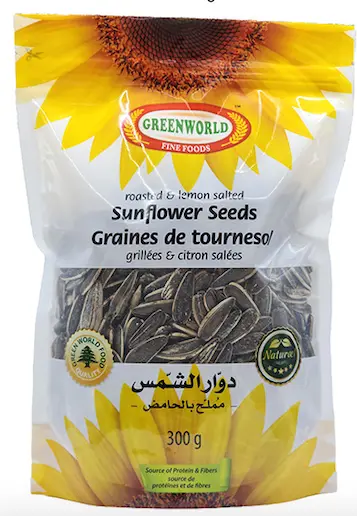 Sunflower Seeds Lemon Salted 24x300g