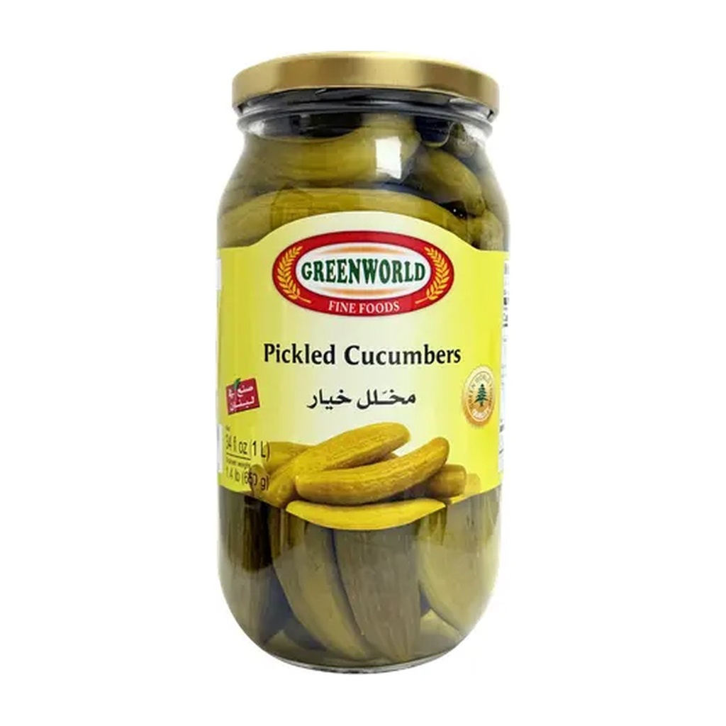 Cucumber Pickles Fresh GW 12X1L (Lebanese)