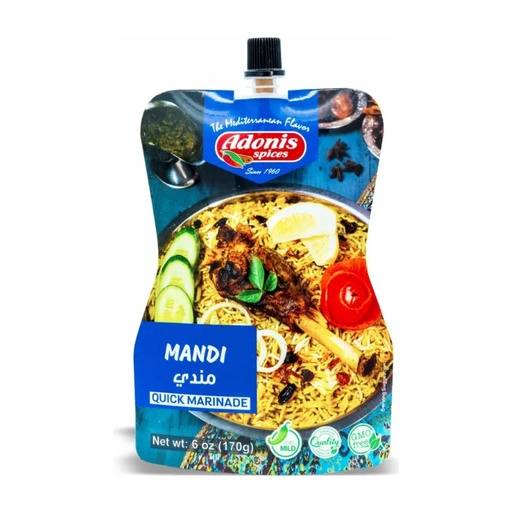 [60-811-1] Adonis Mandi Marinade Pouch 10x6