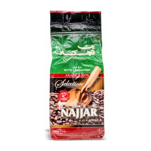 [46-215-1] Najjar Coffee Cardamom (Green) 20x200g 