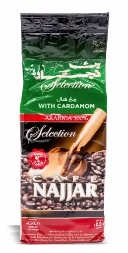 [46-216-1] Najjar Coffee Cardamom (Green) 10x450g