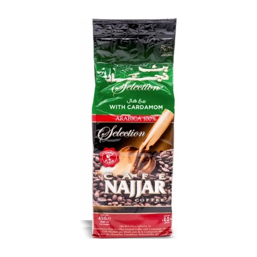 [46-216-1] Najjar Coffee Cardamom (Green) 10x450g