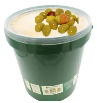 [000122] Green Olives Spicy 16L 2X5KG