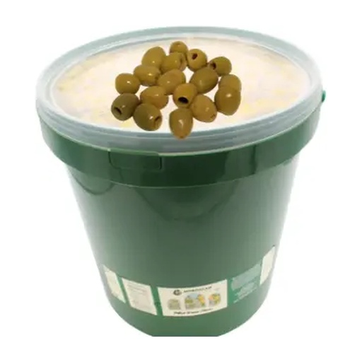 [000127] Pitted Green Olives 16L 2X5KG