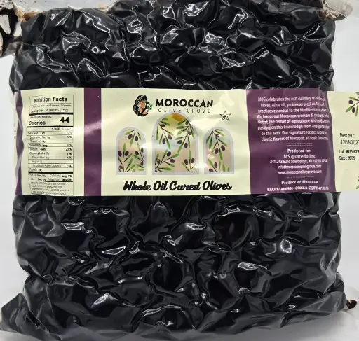 [000150] Whole Oil Cured Olives 10x1KG