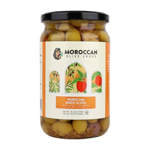 [000139] Moroccan Mix Olives 26.28oz