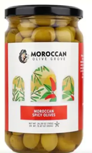 [000141] Moroccan Spicy Olives 26.28oz