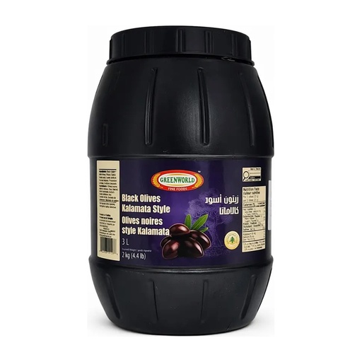 [101276] Black Olives Kalamata GW 4X3L