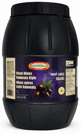 [101276] Black Olives Kalamata GW 4X3L