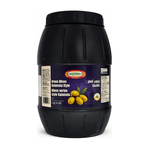 [101283] Green Olive Kalamata GW 4X3L
