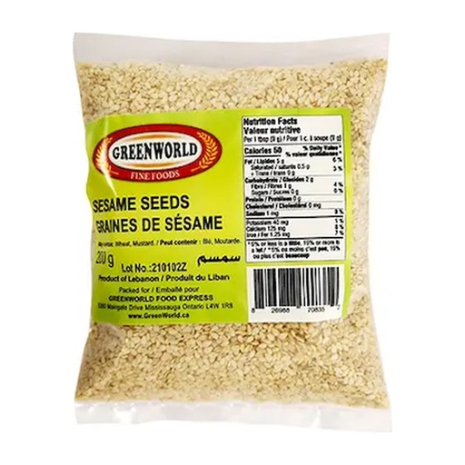 [708352] Sesame Seeds Raw 24x200g