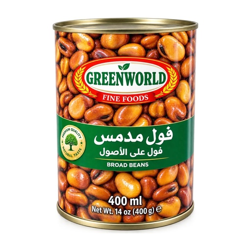 [103201] Fava Beans Plain (Can) GW 24x400g