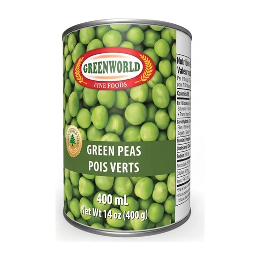 [103416] Green Peas (Can) GW 24x400g