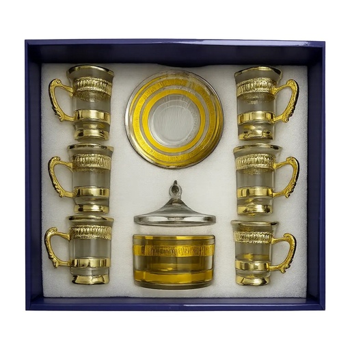 [918638] Royal Gold Tea Cup, Set of 6