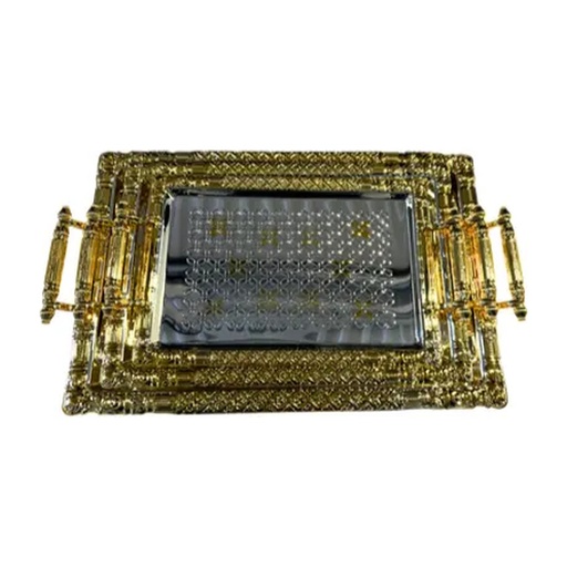 [919314] Tray Stainless 3Pcs - (T1782)