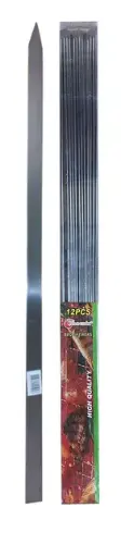 [916269] BBQ Skewers Stainless for Kafta 12pcs
