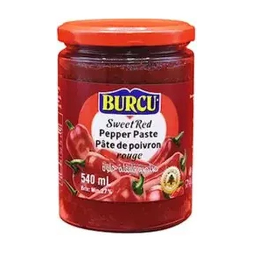 [225354] Pepper Paste Mild In Glass Burcu (Turkey) 12x600g