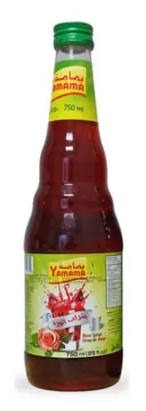[119424] Rose Syrup (Yamama) 12x750ml