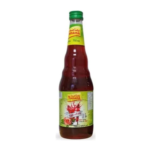 [119424] Rose Syrup (Yamama) 12x750ml