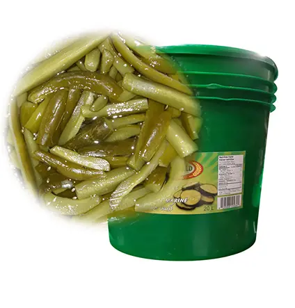[104345] Cucumber Pickled Slices (Lebanese) (GW) 10Kg
