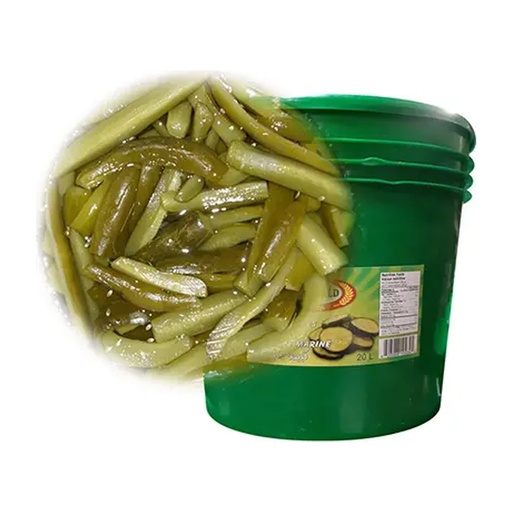 [354104] Cucumber Pickled Slices (Lebanese) (GW) 10Kg