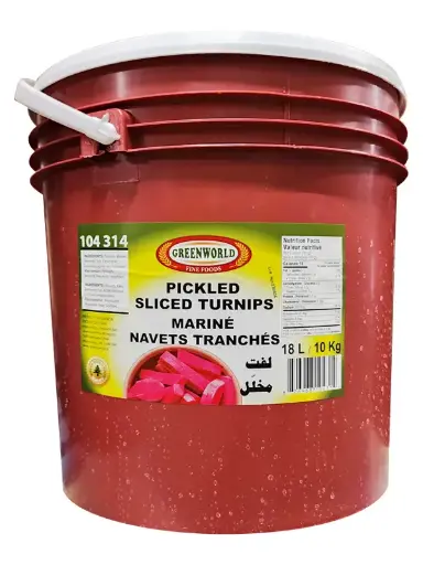 [104314] Turnips Pickled Sliced (GW) 10Kg