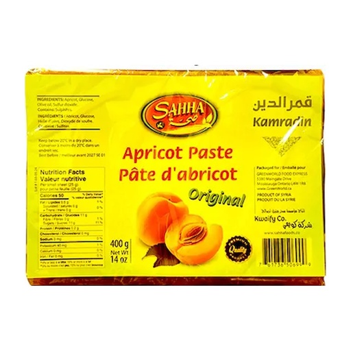 [120222] Kamar El Din (Sahha) 25X400g