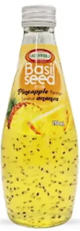 [245239] Basil Seeds Pineapple Drink (GW) 24X290ml