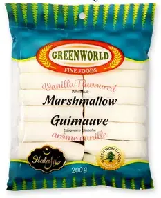 [107360] Marshmallow Round (Vanilla - 7cm) 24X200g